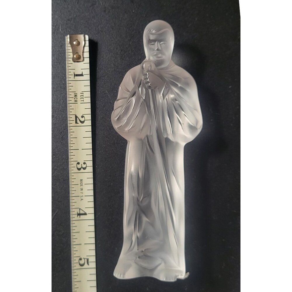LALIQUE Crystal JOSEPH NATIVITY SCENE Replacement Figurine 5.5" Tall (AS IS)